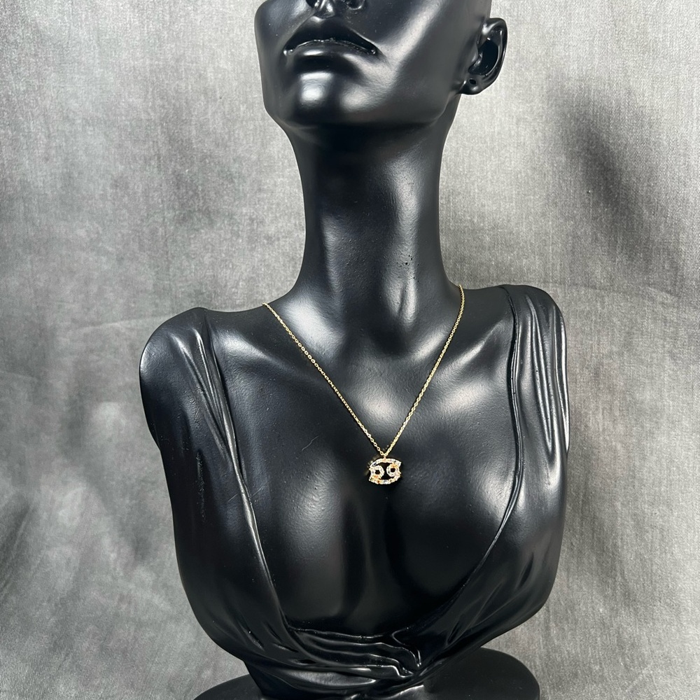Cancer Minimalist Necklace with Pendant